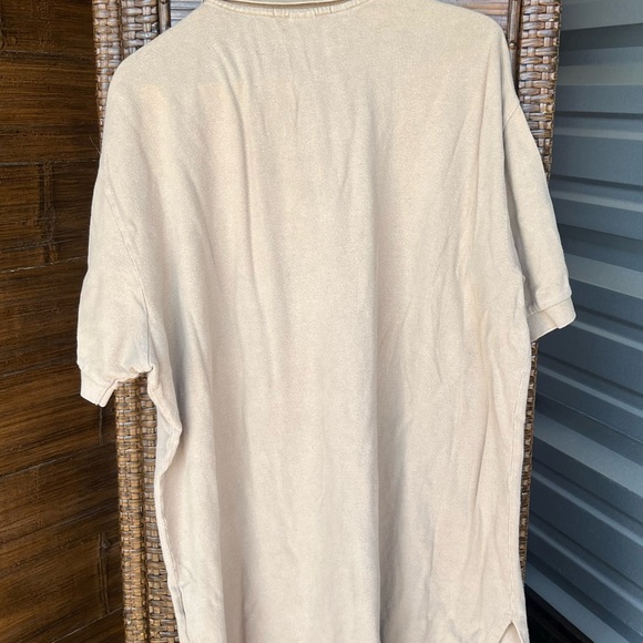 Polo Beige Short Sleeve Top XL - Picture 2 of 4